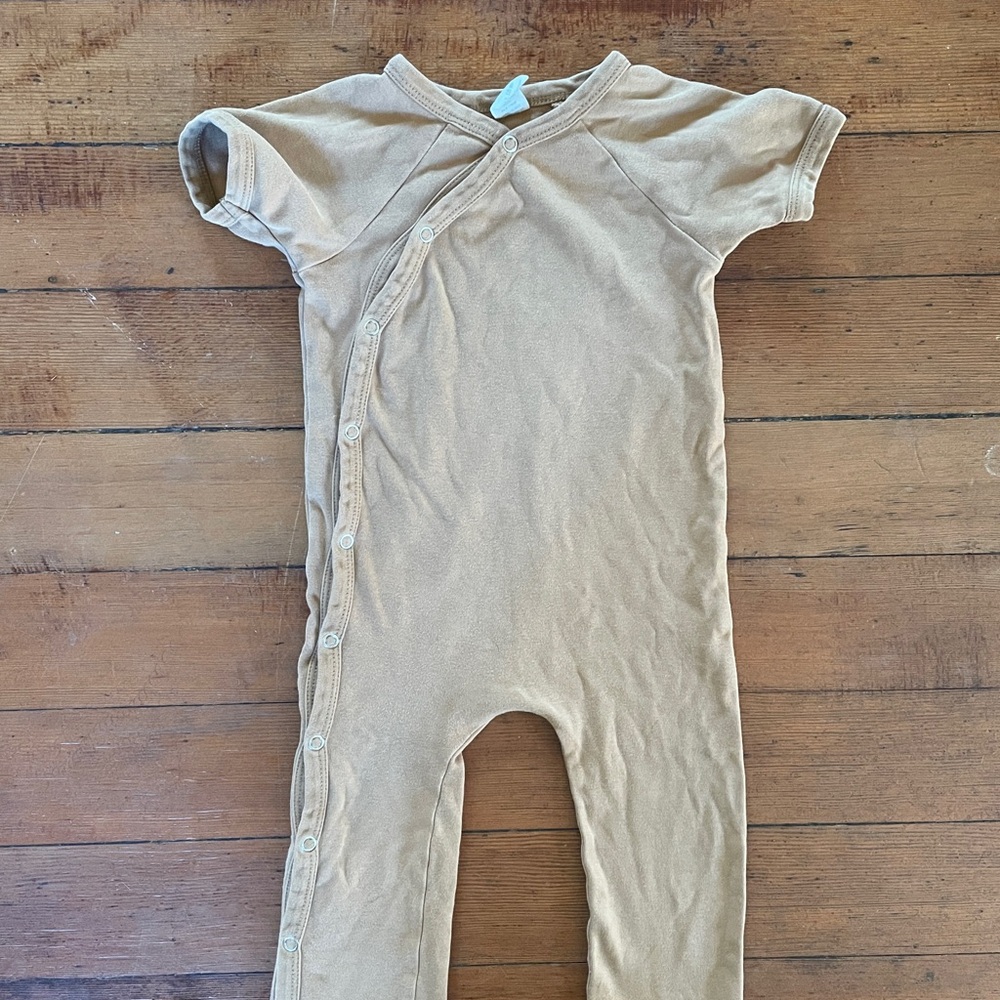 Kate Quinn Camel Baby Onesie